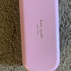 Kate Spade Pink Minimalist Eyeglass Case